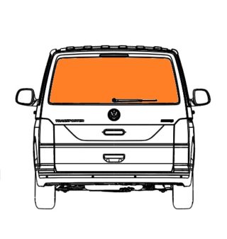 fenêtre arrière hayon vw T5 T6 NordVans