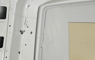 cache plastique charnière fourgon vw transporter